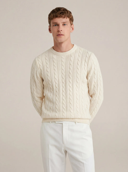 Como Cashmere Knit Beige