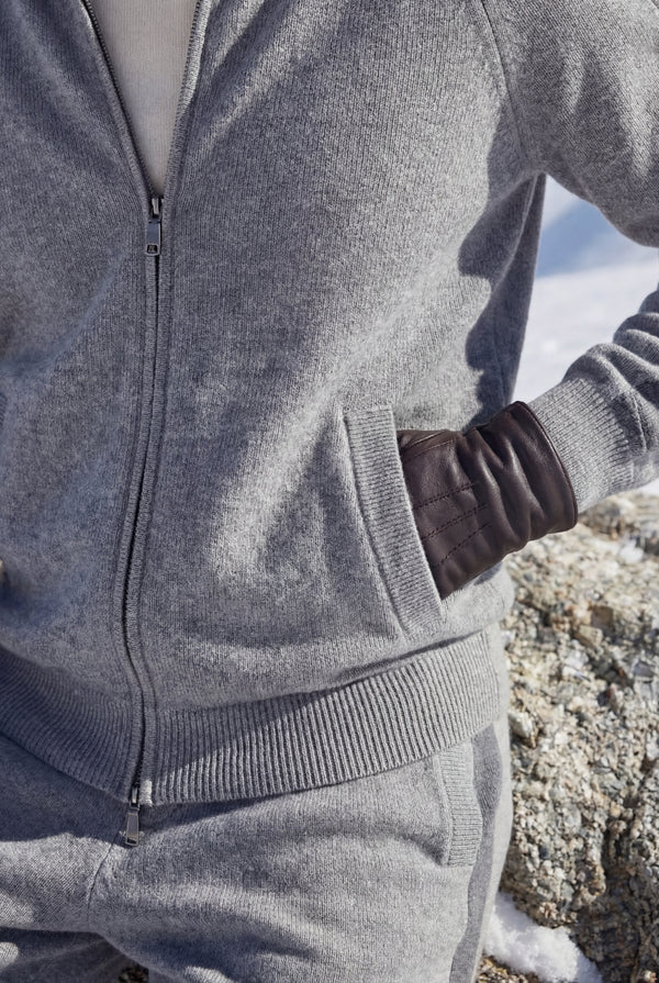 Ziamore Cashmere Tracksuit Grey