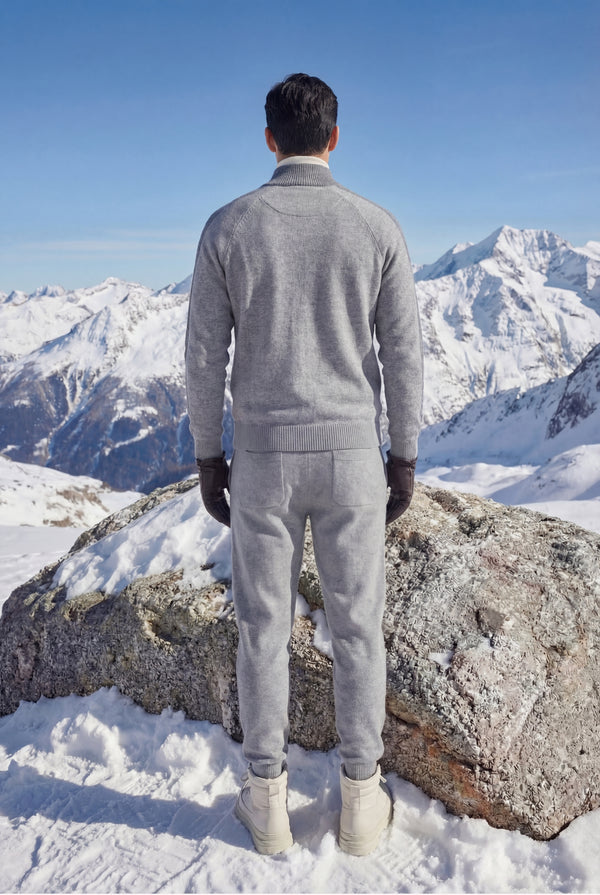 Ziamore Cashmere Tracksuit Grey