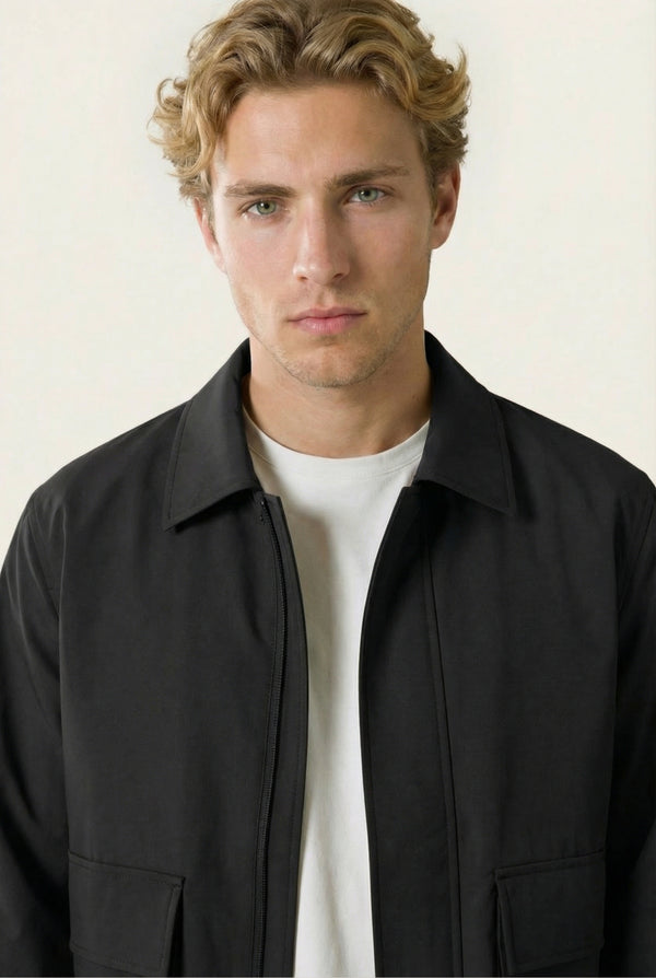 Como Field Jacket Black