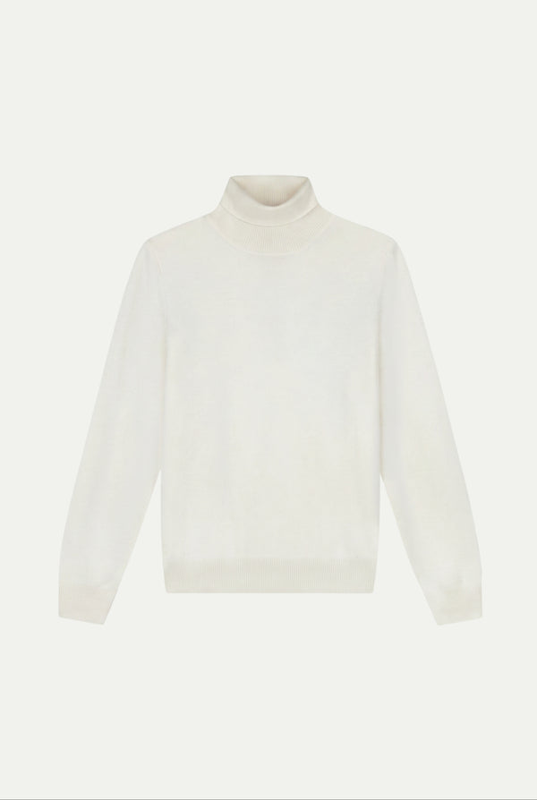 Amalfi Extrafine Rollneck White