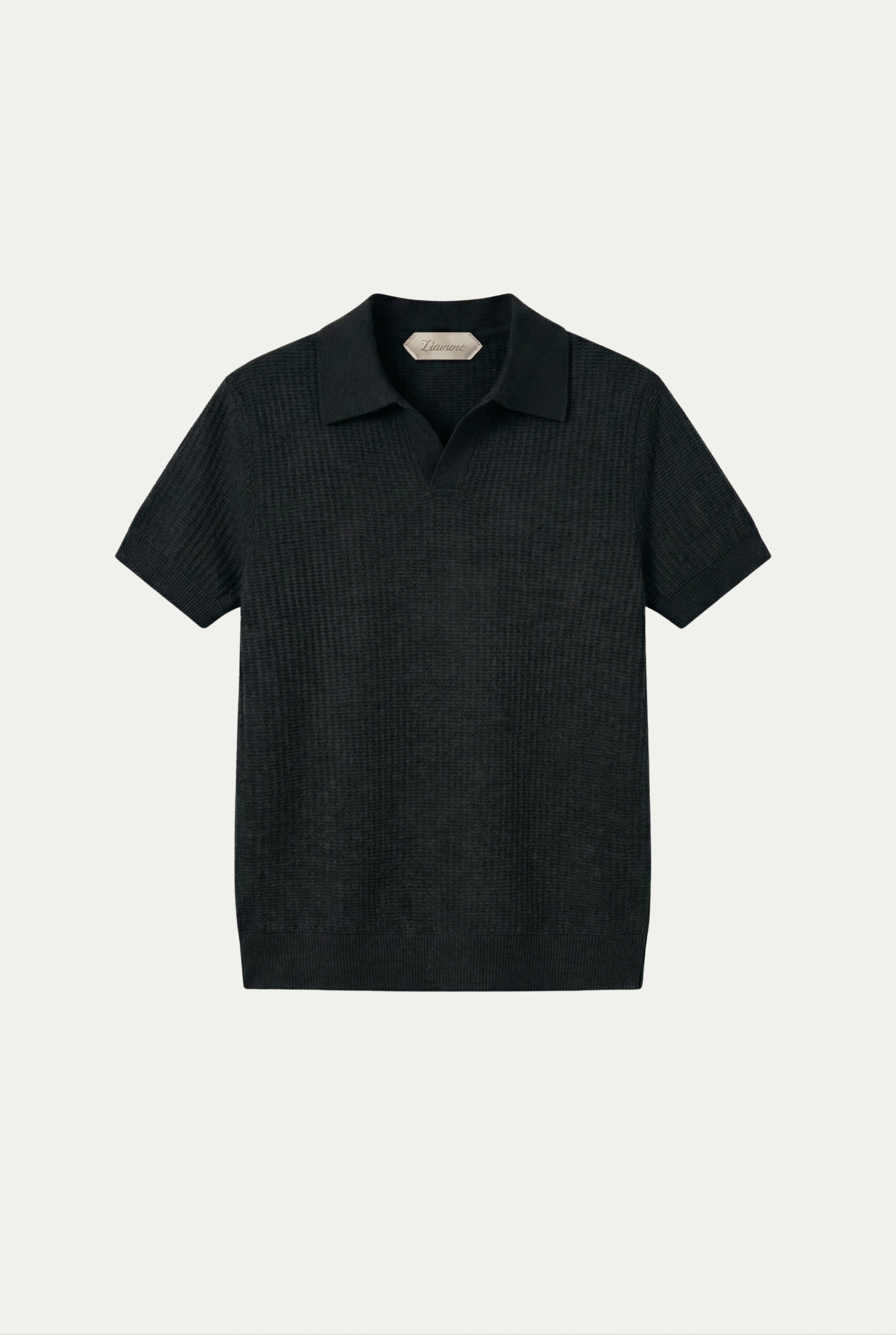 Ravello Knit Polo Forest Green
