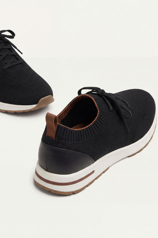 Lucca  Mesh Trainer Black