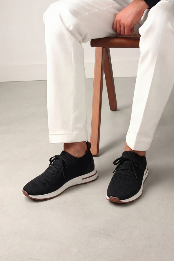 Lucca  Mesh Trainer Black