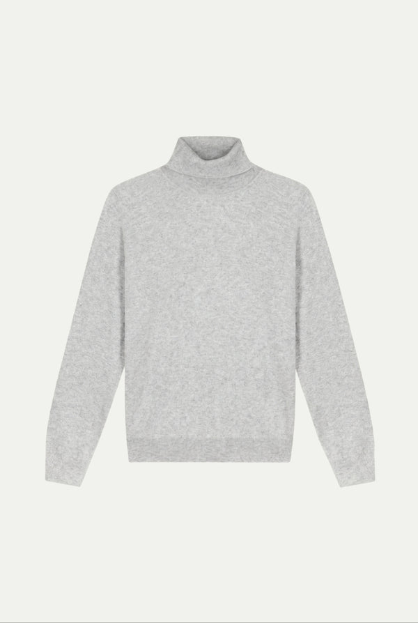 Amalfi Extrafine Rollneck Grey Marl