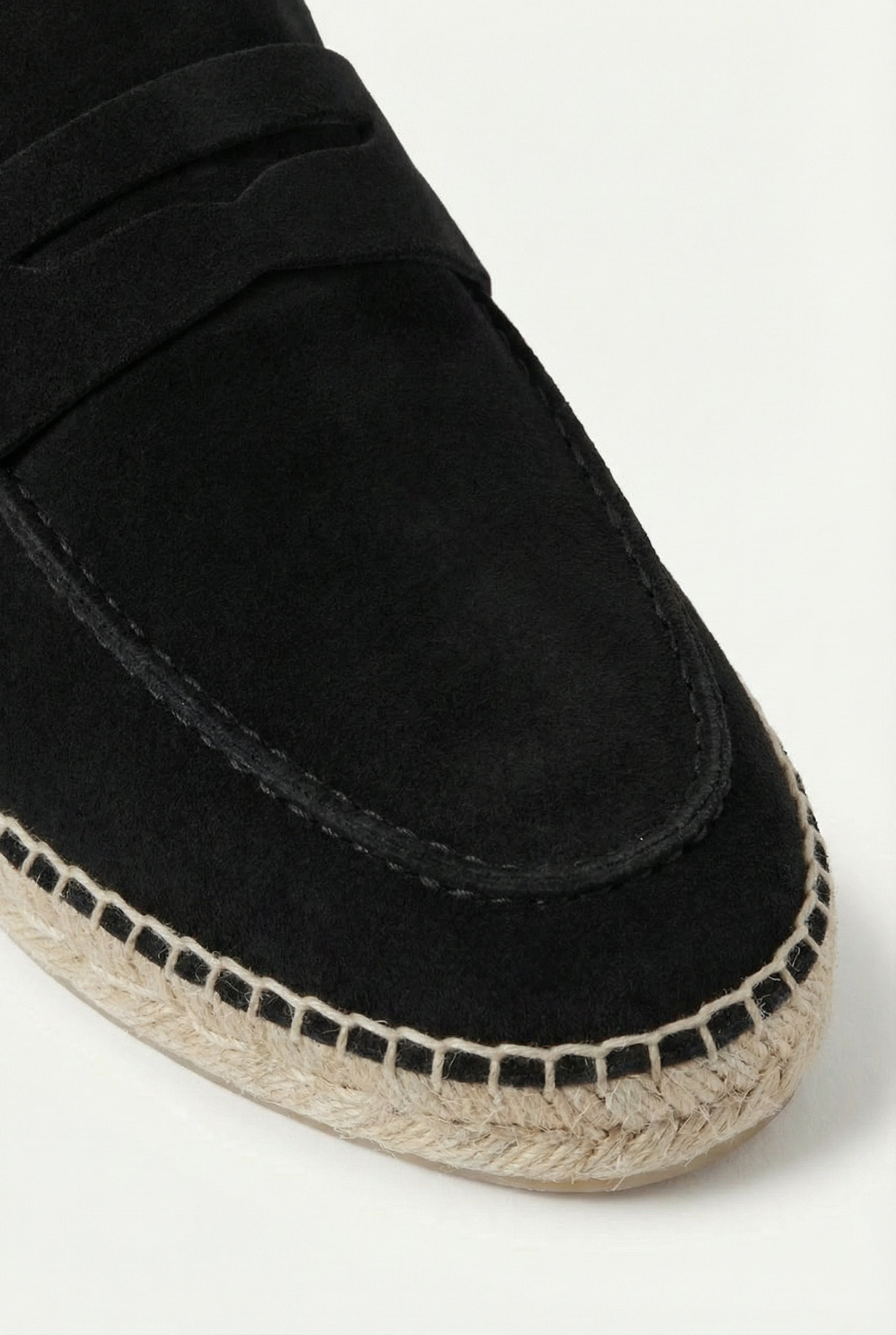 Capri Suede Loafer Black