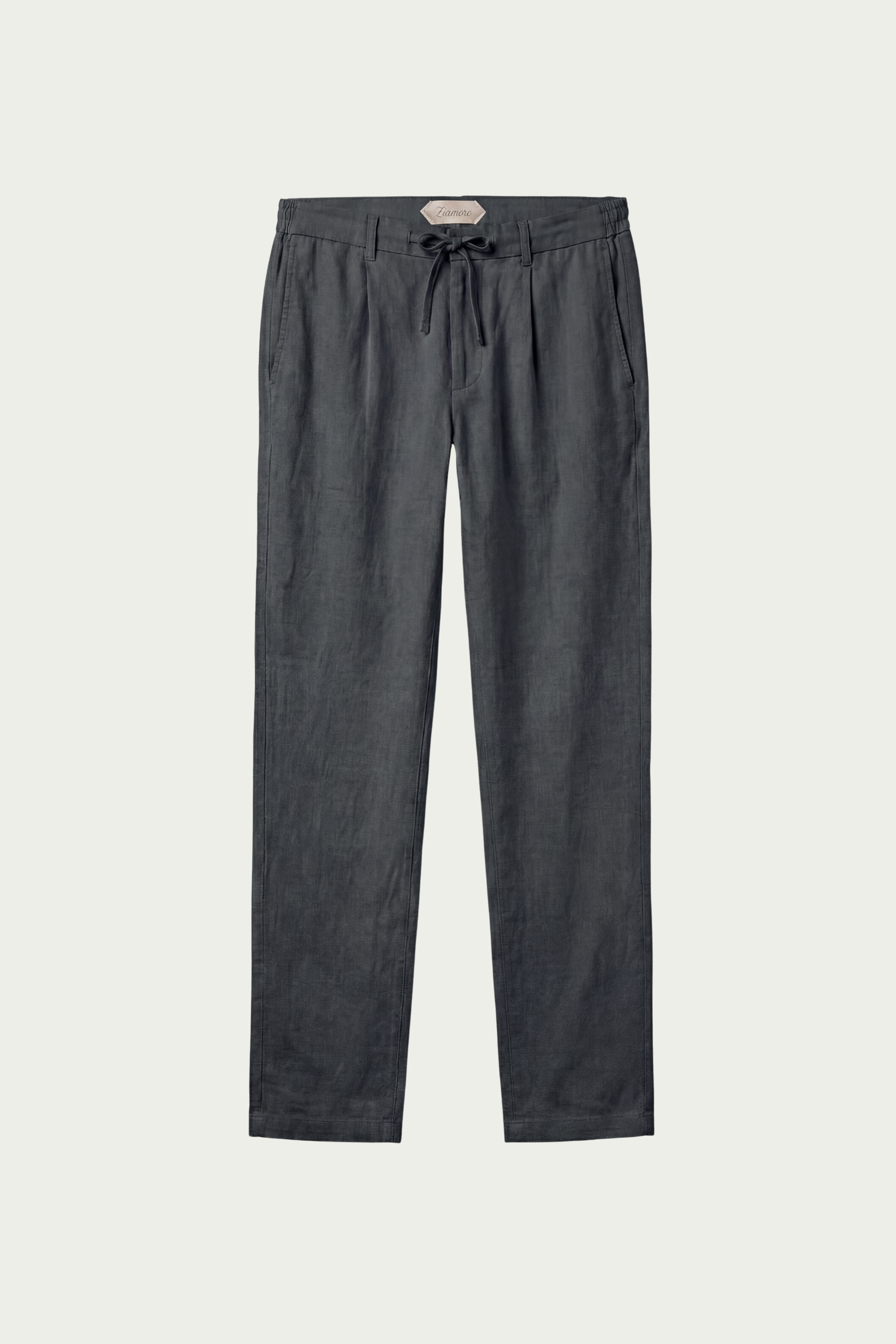 Amalfi Linen Trousers Black