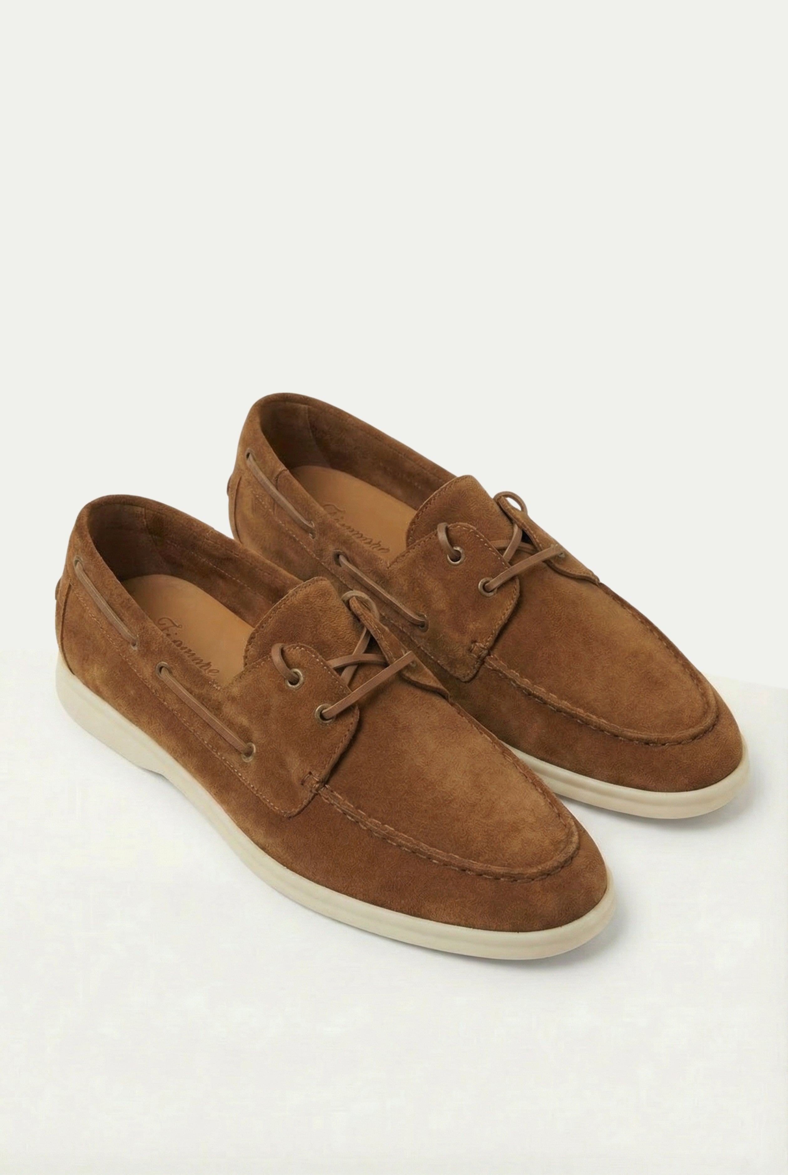 Yacht Walk Suede Loafer Brown