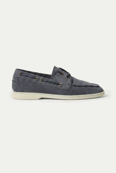 Yacht Walk Suede Loafer Blue