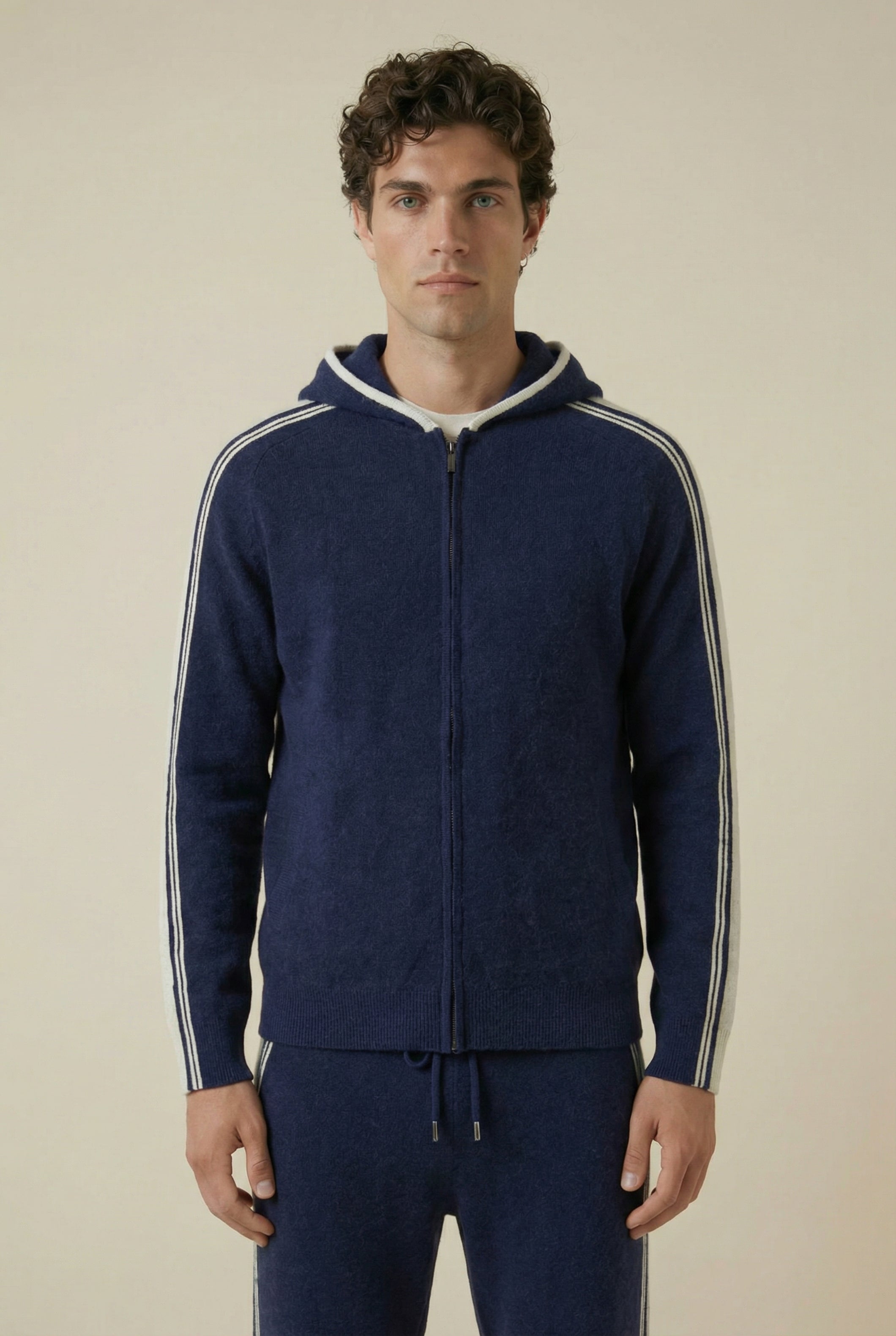 Capri Cashmere Set Navy