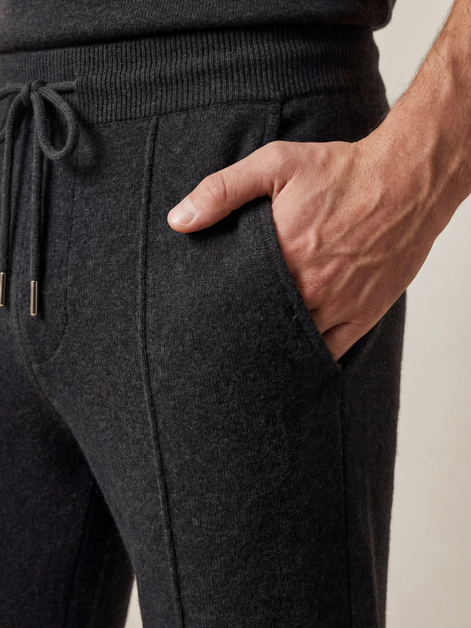 Sartore Cashmere Trousers Black