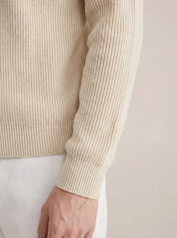 Lusciano Cashmere Cardigan Beige