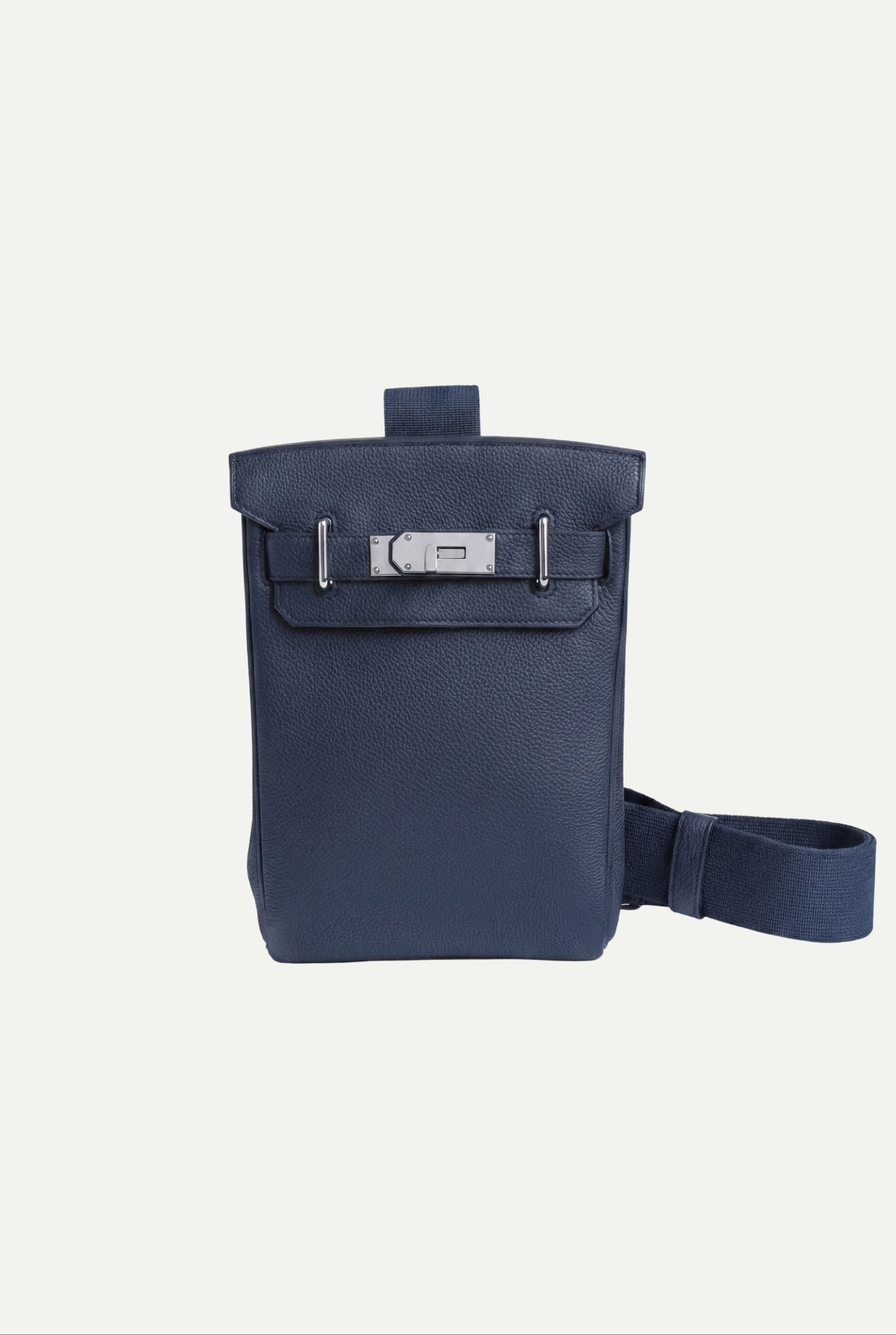 Ziamore Leather Crossbody Navy