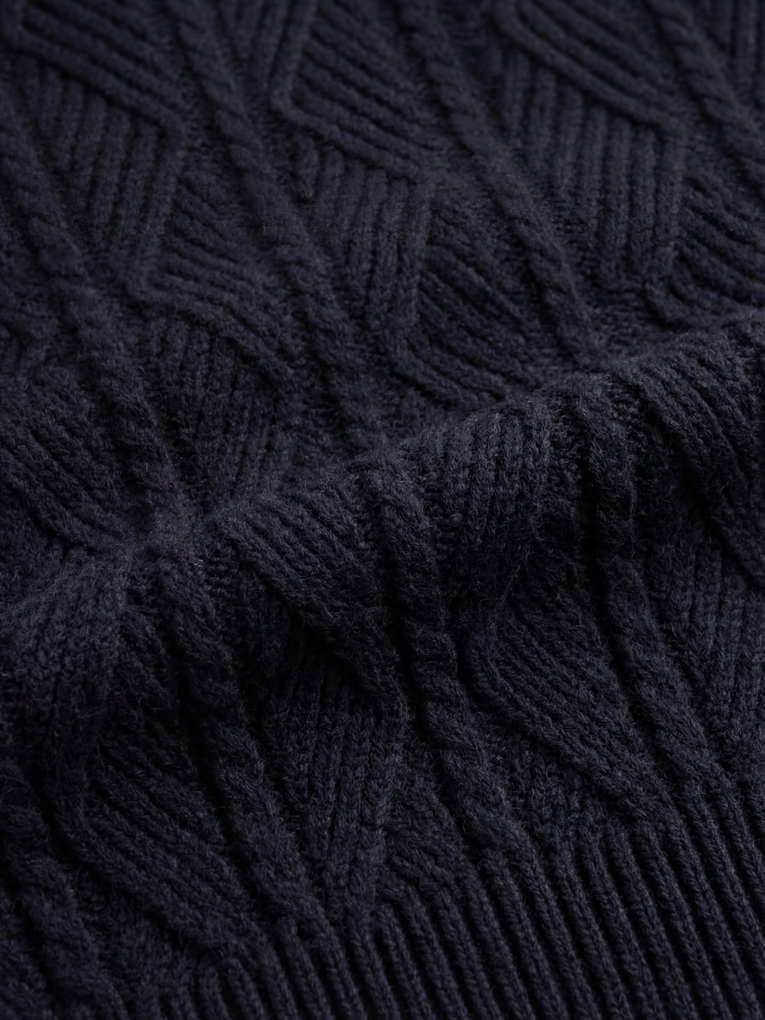 Argentario Half-Zip Knit Black