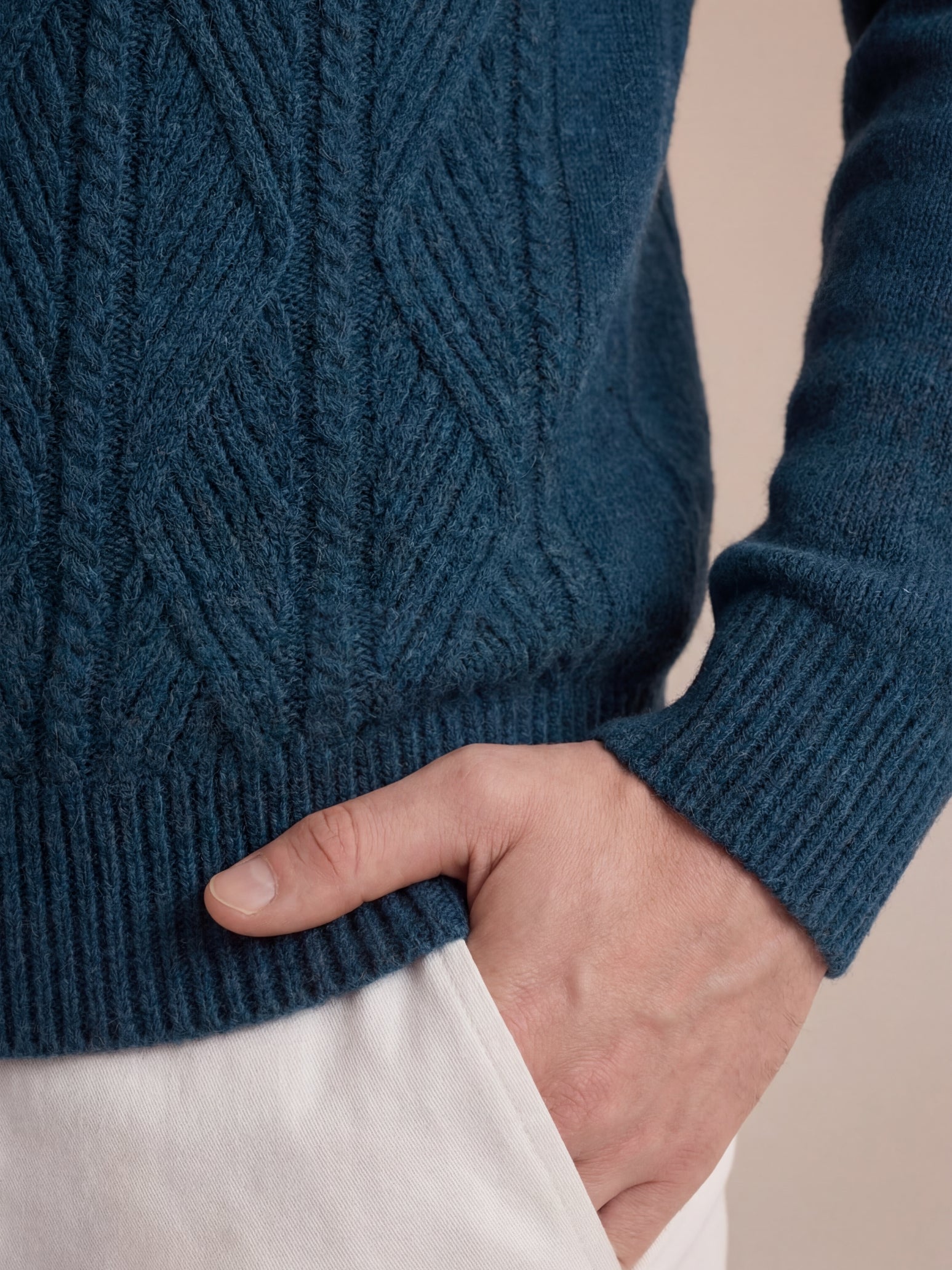 Argentario Half-Zip Knit Navy