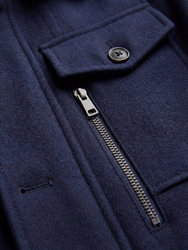 Argentario Travel Coat Navy