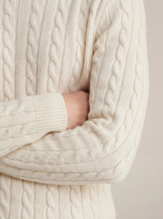 Como Cashmere Knit Beige