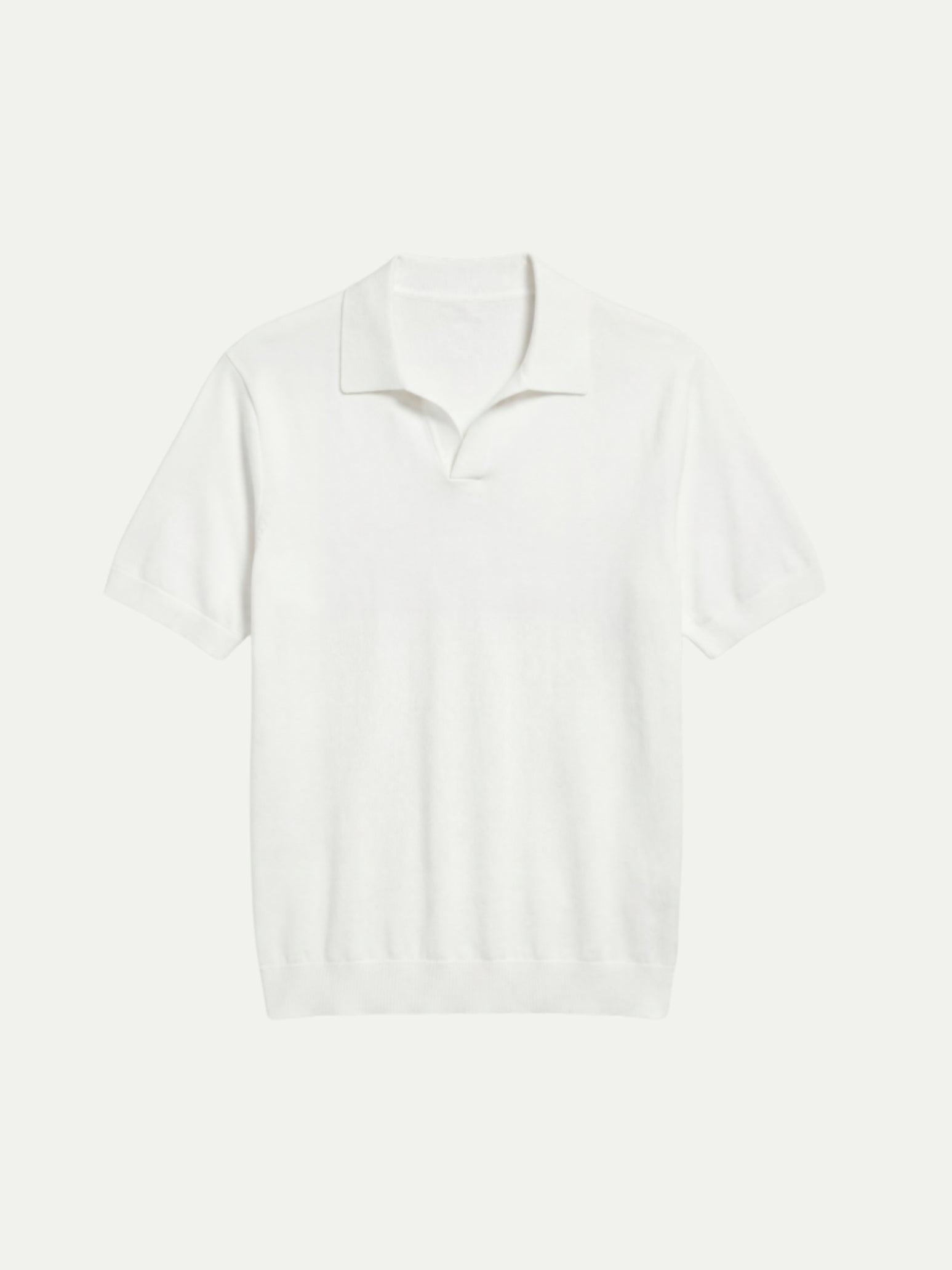 Brera Knit Polo White