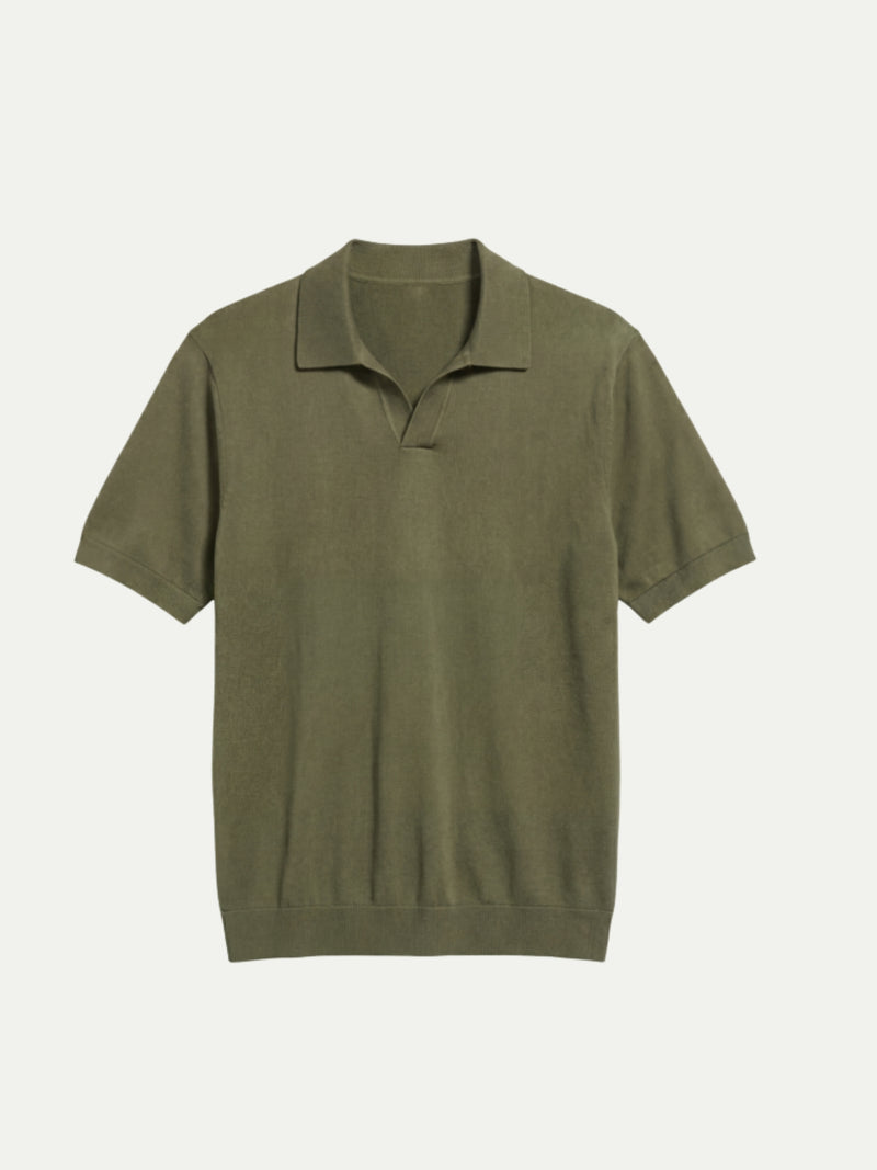 Brera Knit Polo Green
