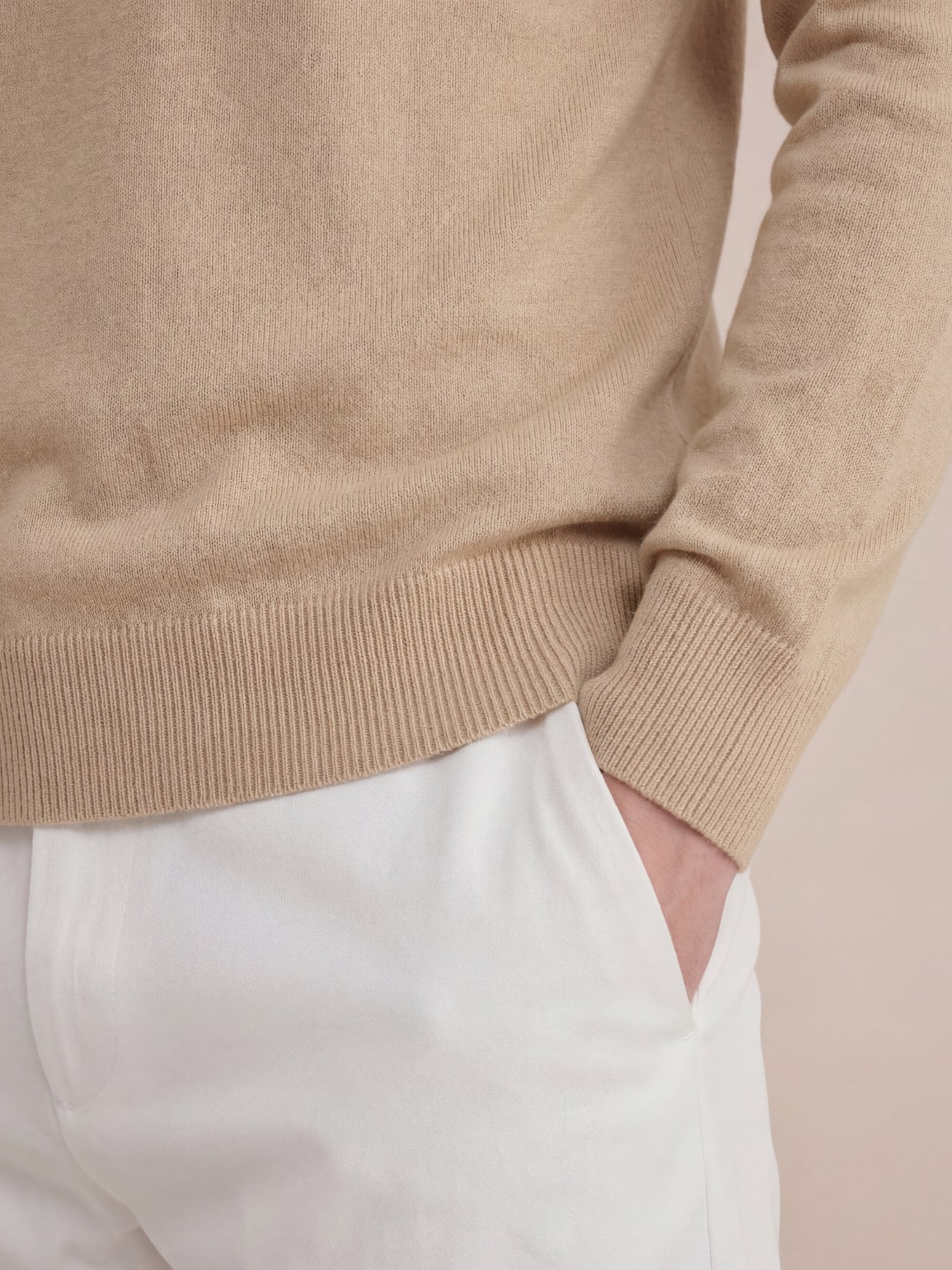 Eterna Cashmere Rollneck Beige