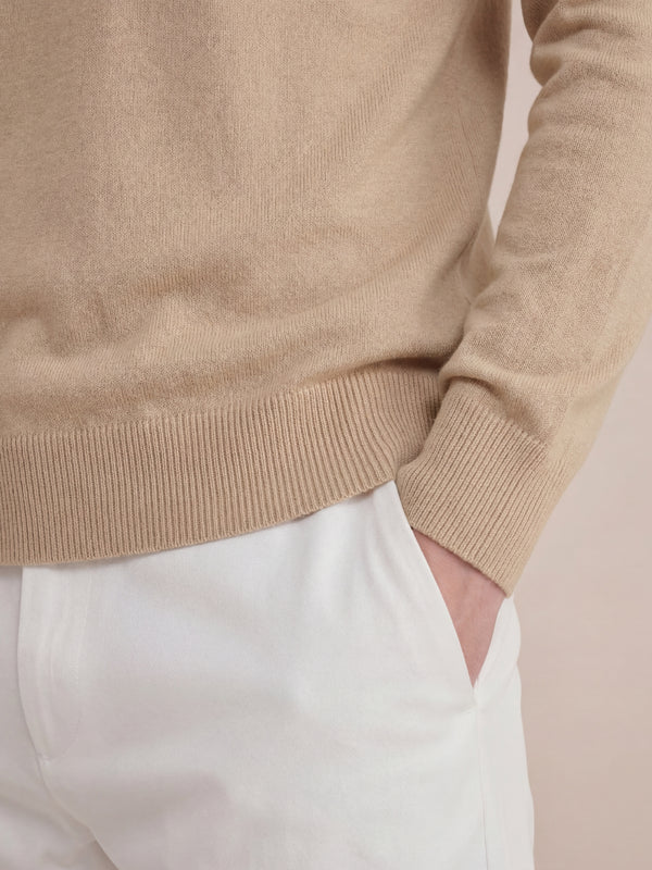 Eterna Cashmere Rollneck Beige