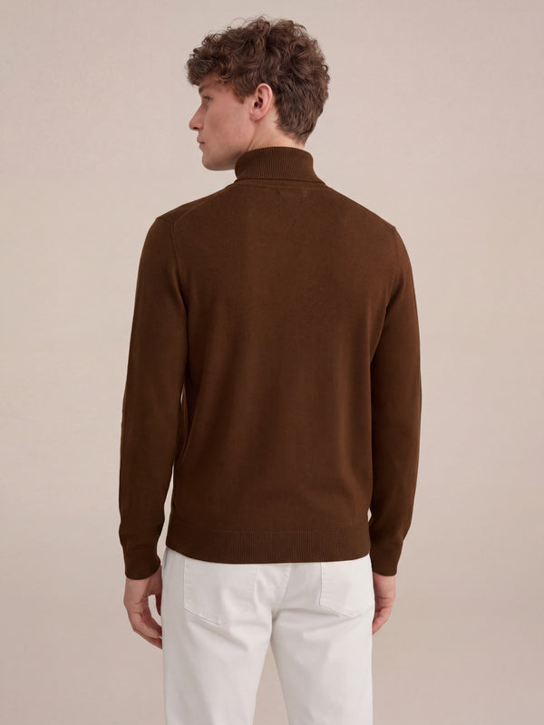 Eterna Cashmere Rollneck Brown