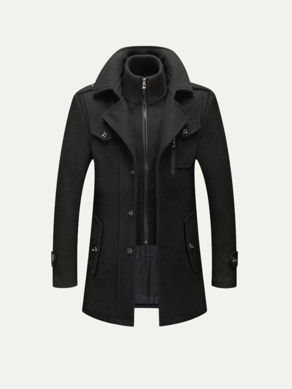 Argentario Travel Coat Black