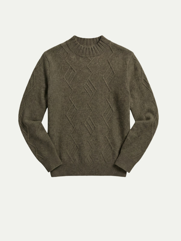 Belmonte Textured Knit Green