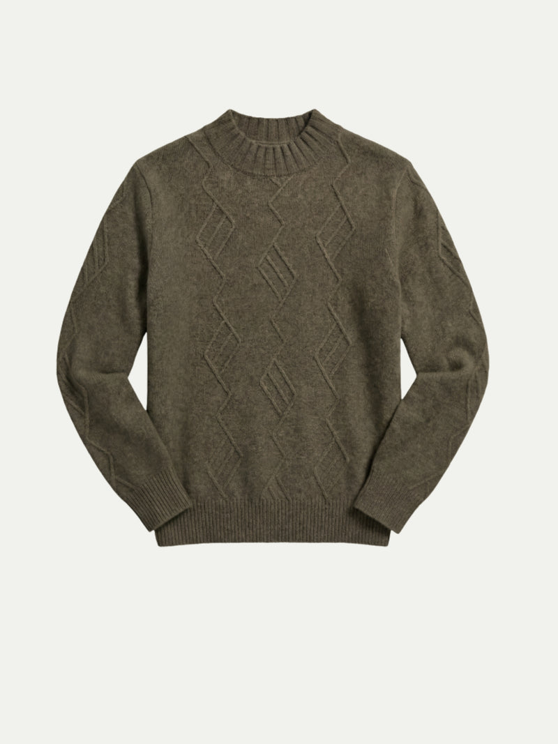 Belmonte Textured Knit Green