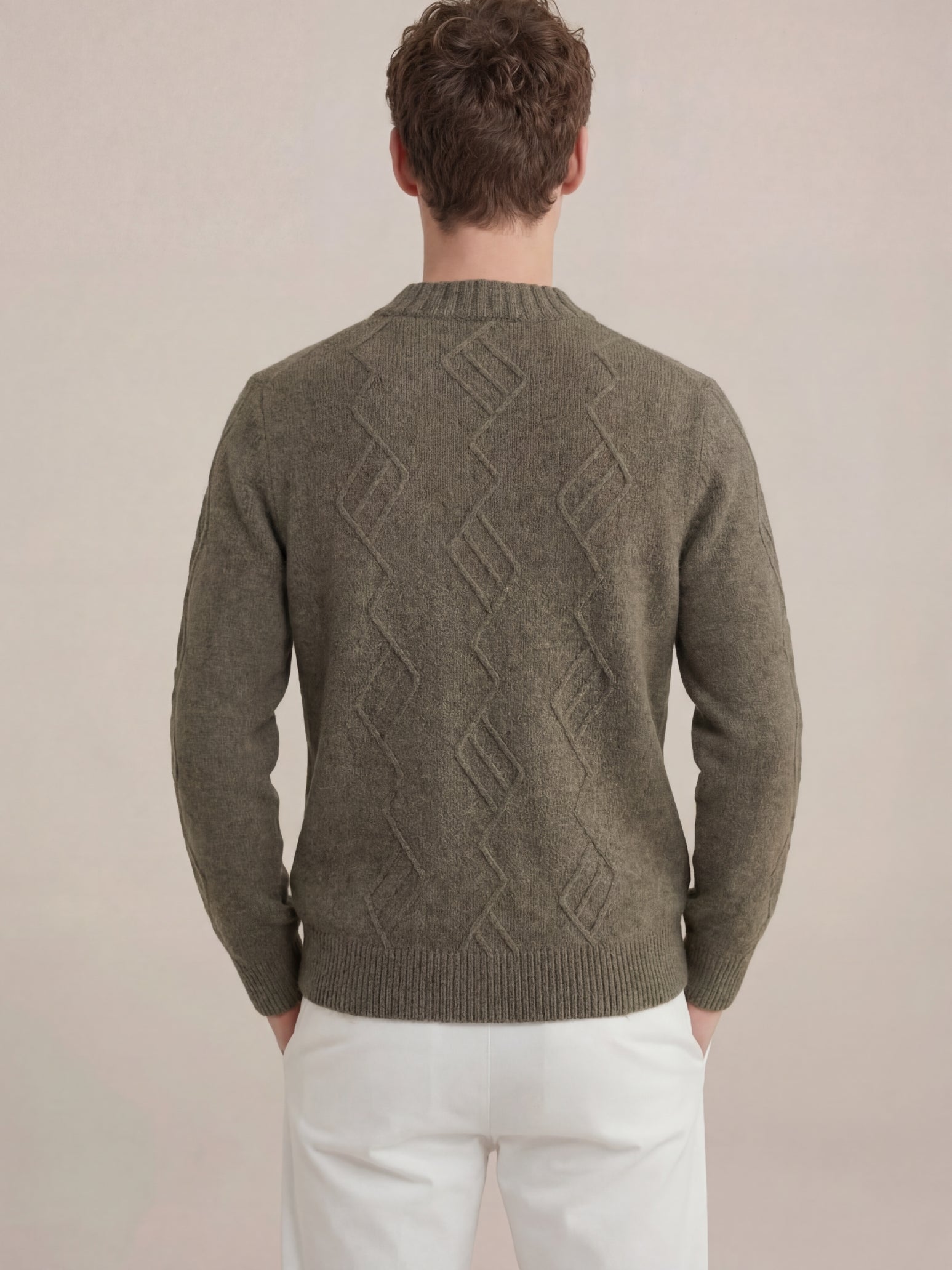 Belmonte Textured Knit Green