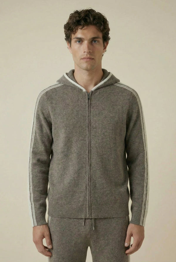 Capri Cashmere Set Taupe