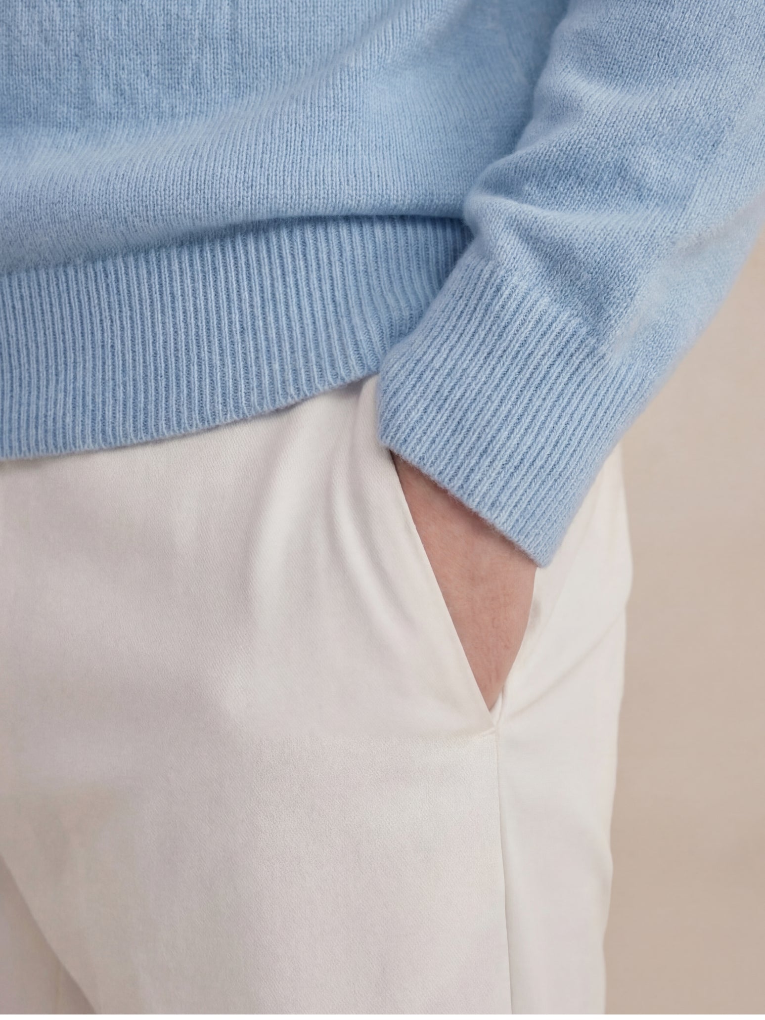 Eterna Cashmere Rollneck Baby Blue