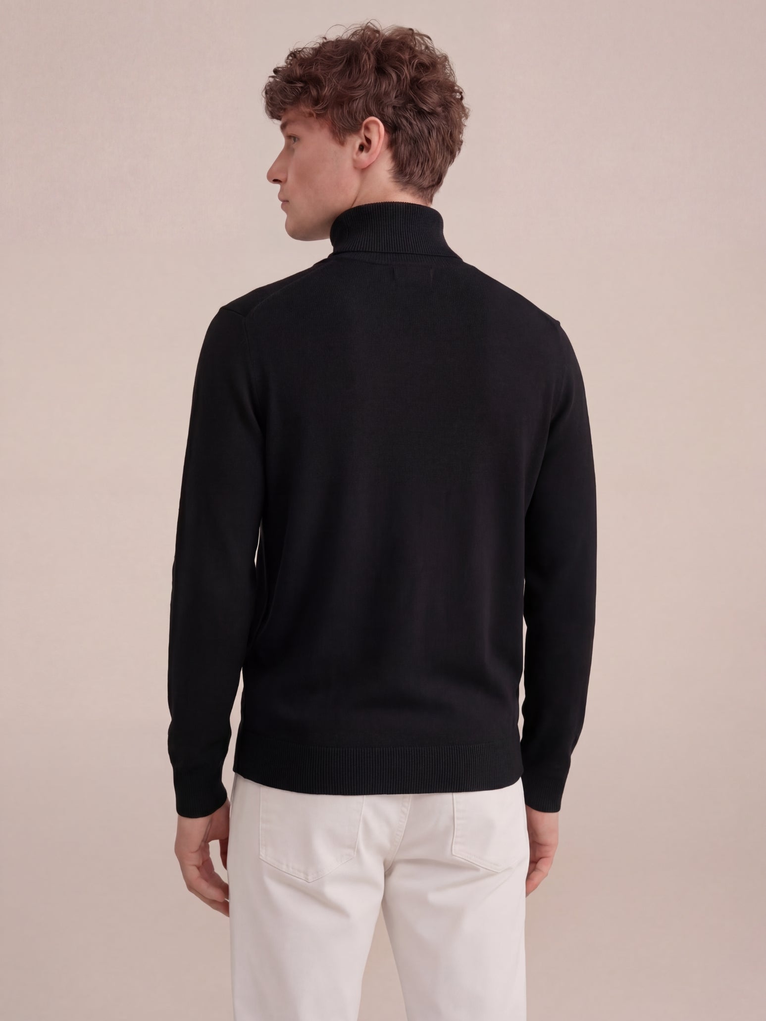 Eterna Cashmere Rollneck Black