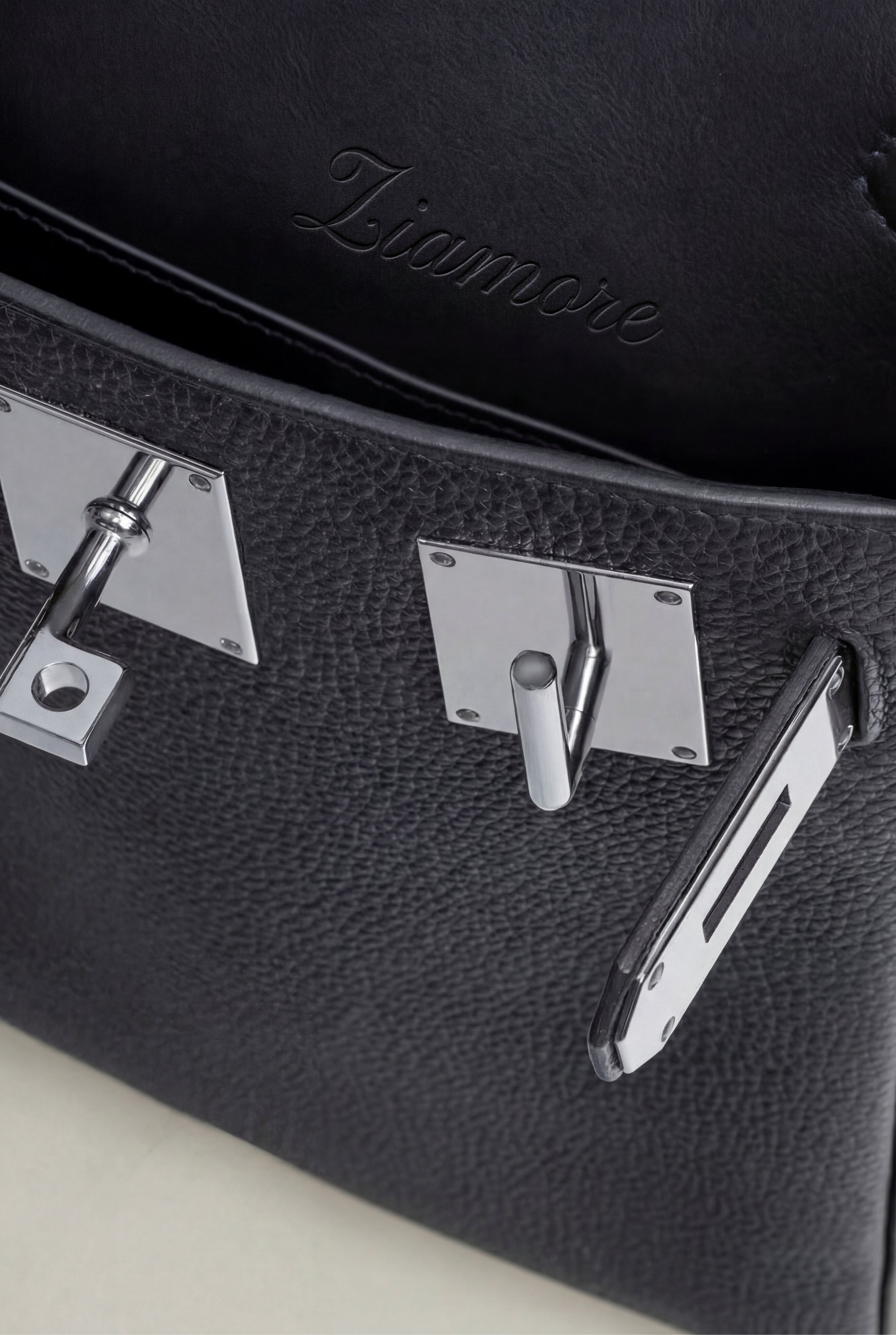 Ziamore Leather Crossbody Black