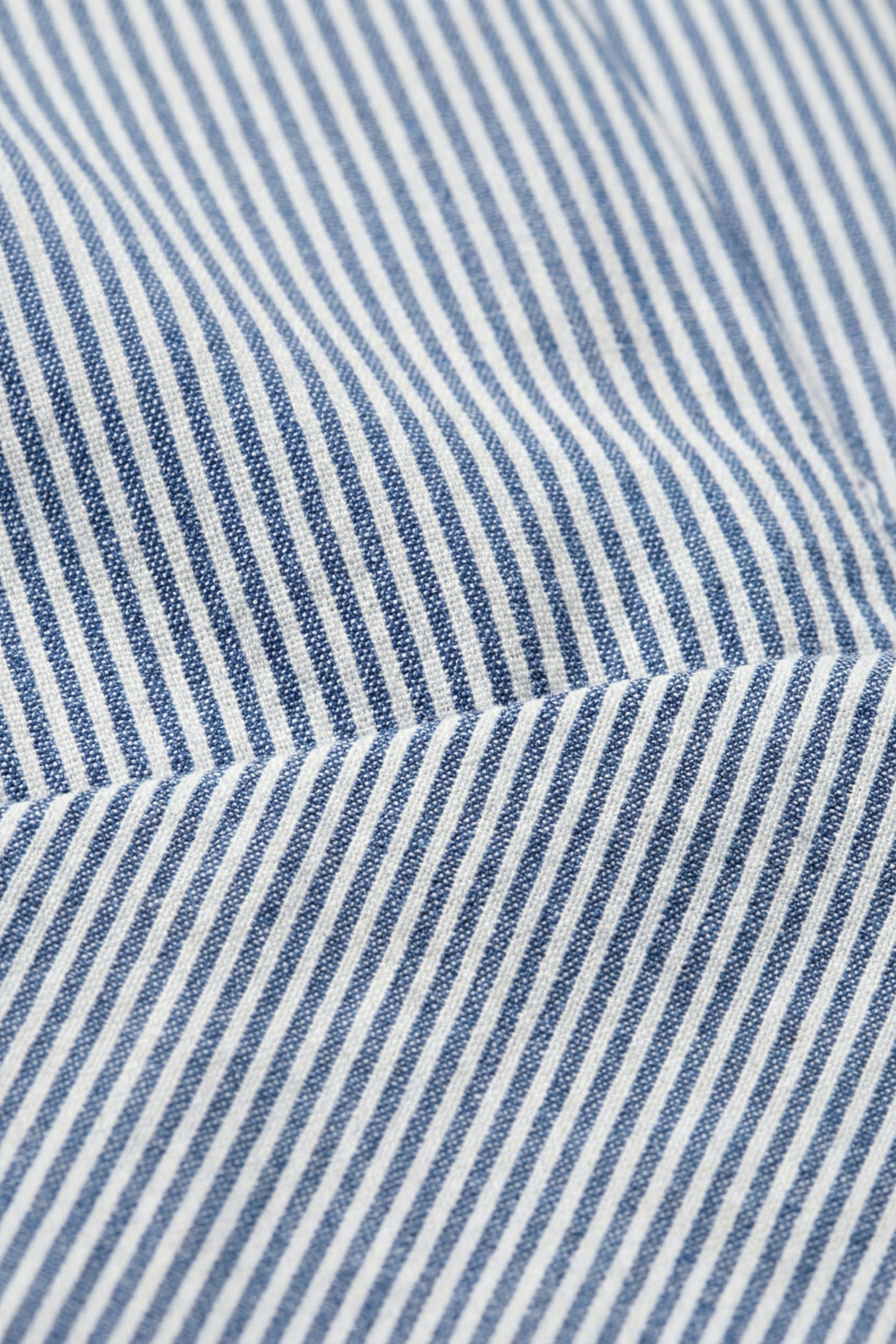 Seersucker Trousers Navy Blue