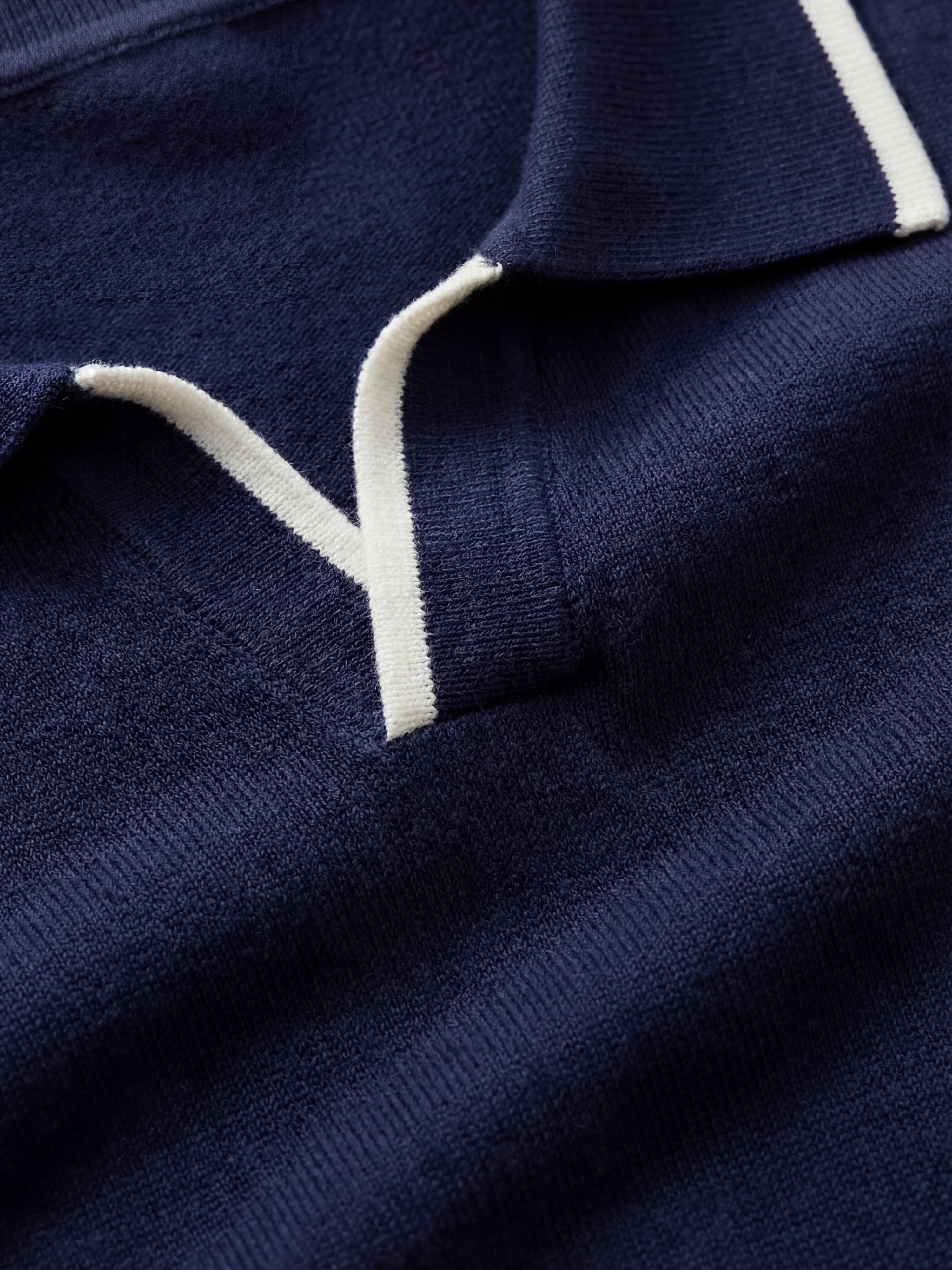 Paraggi Knit Polo Navy