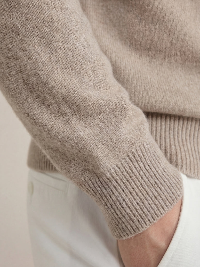 Laurenti cashmere crewneck Beige