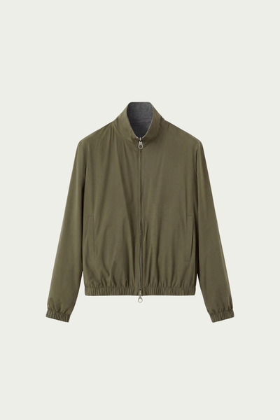Reversible Jacket Olive Green