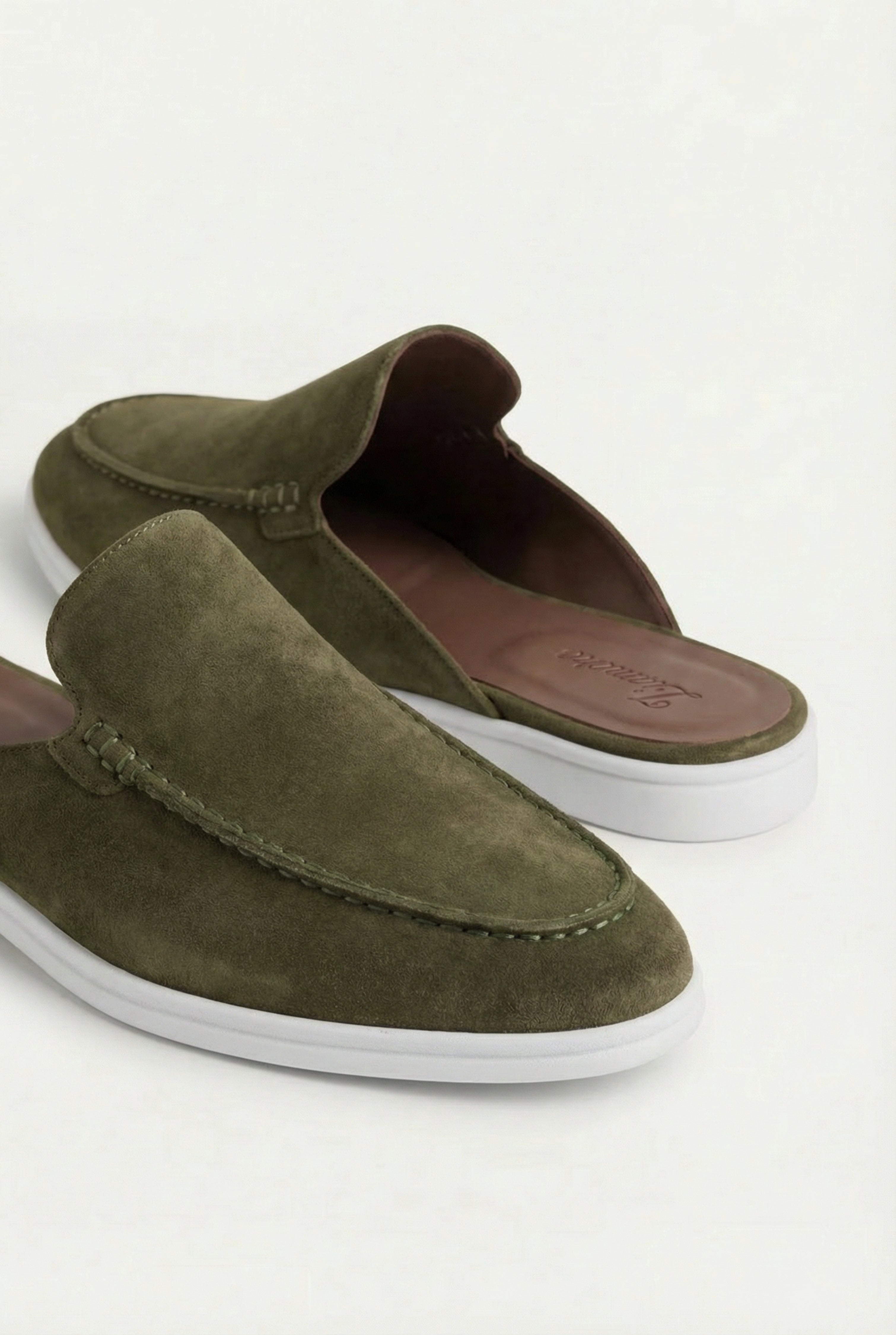 Yacht Suède Mule Sage