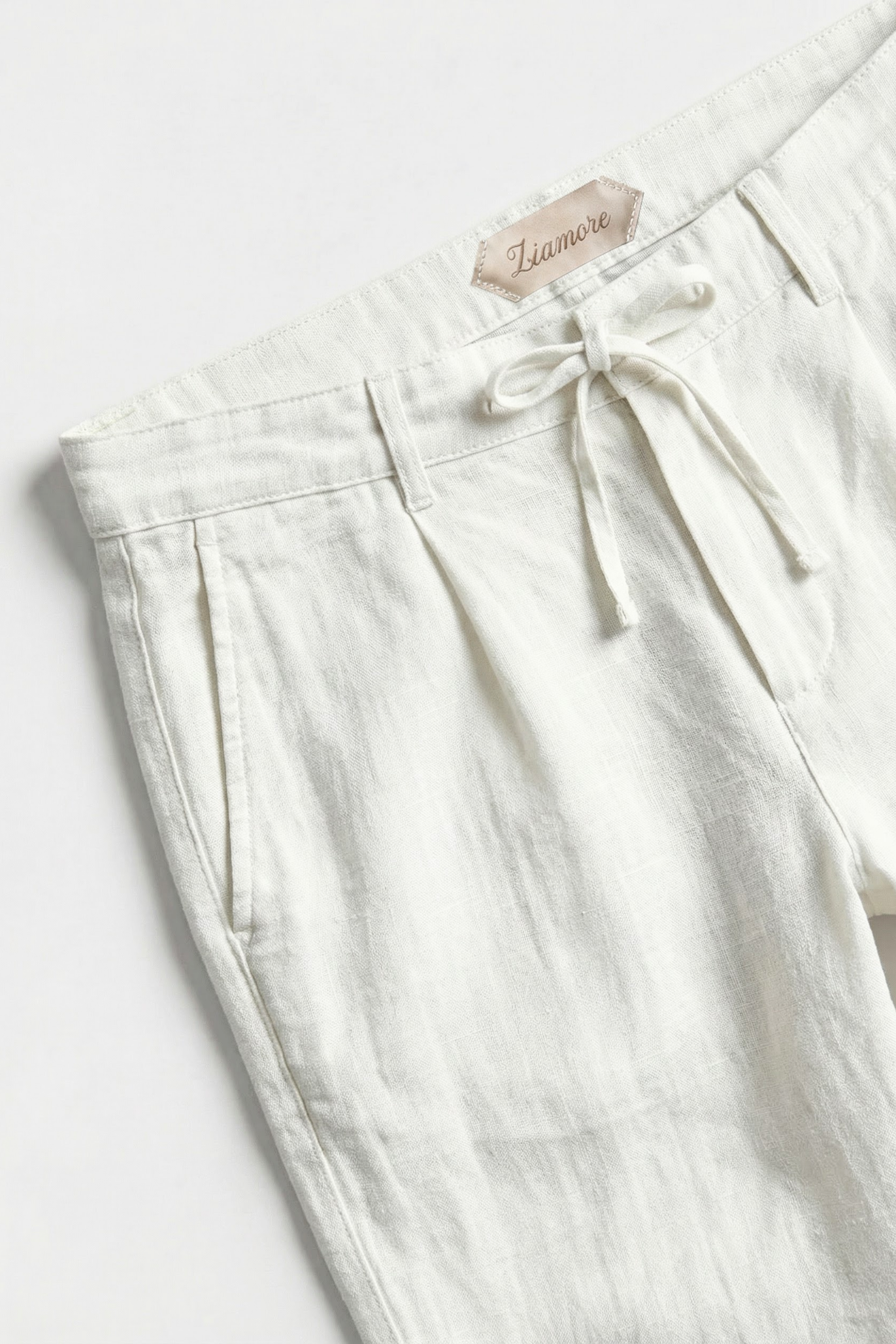 Amalfi Linen Trousers White