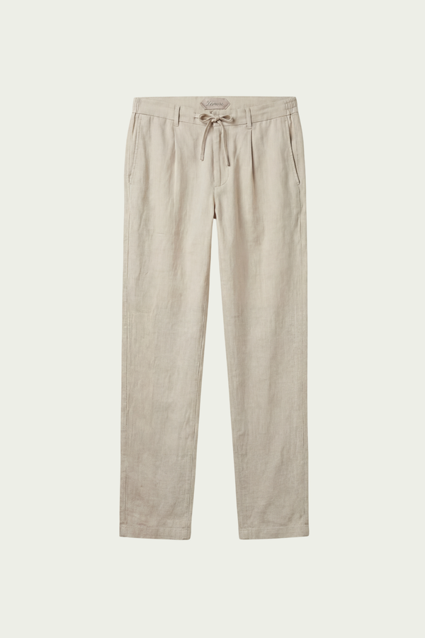 Amalfi Linen Trousers Beige