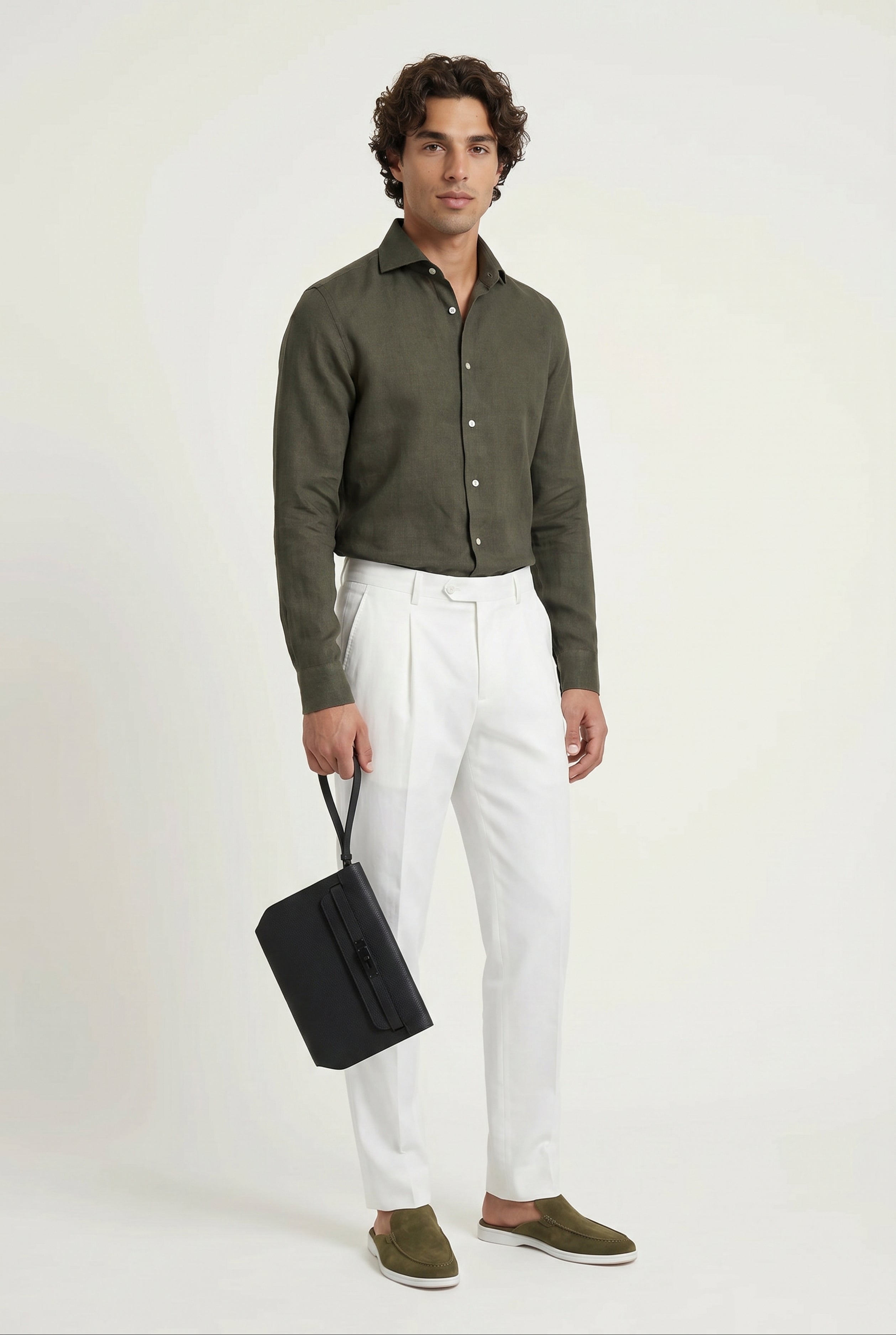 Ziamore Leather Pouch Black