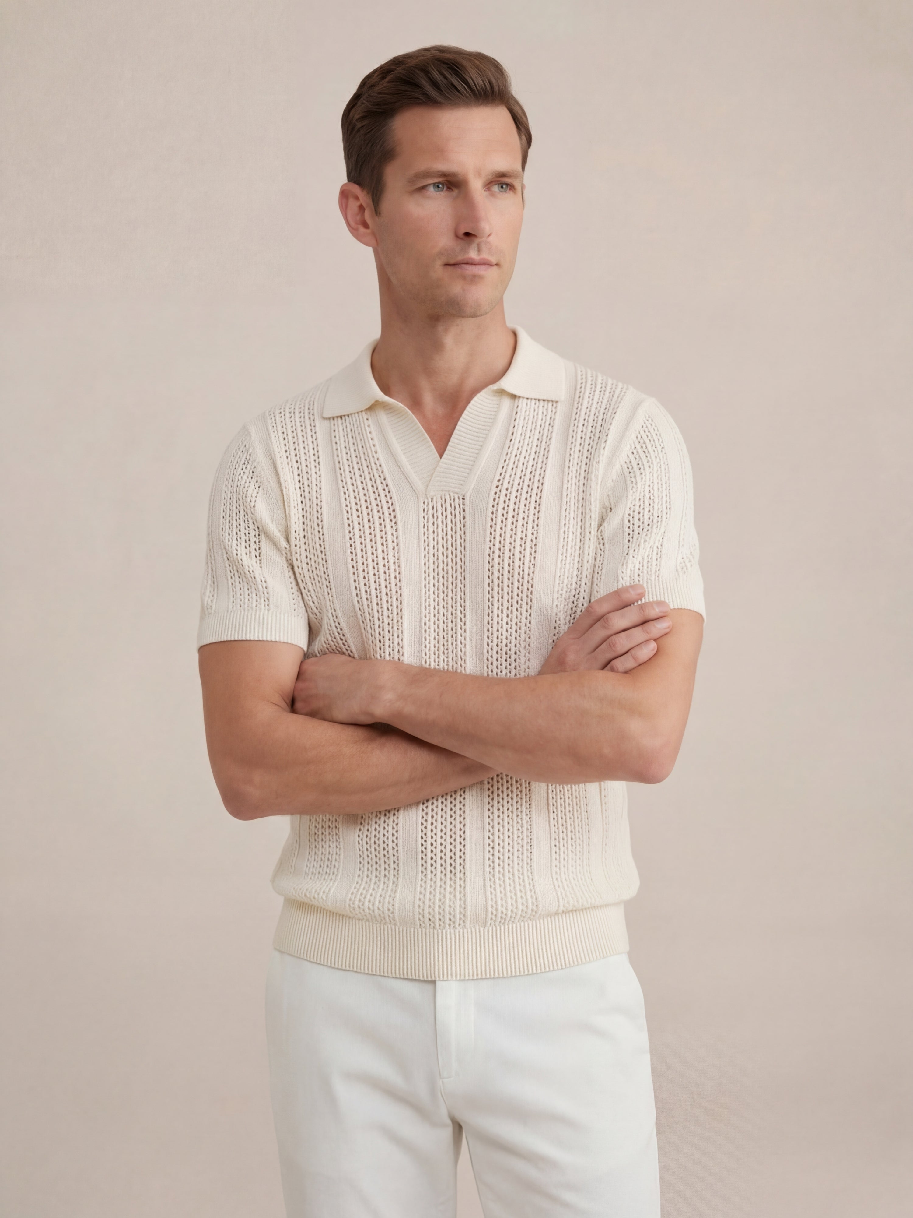 Siracusa Cable Polo White