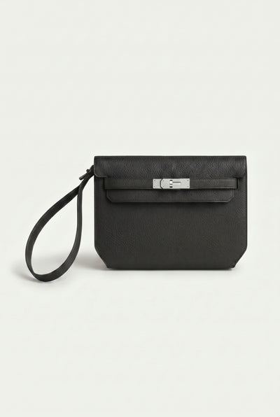Ziamore Leather Pouch Graphite