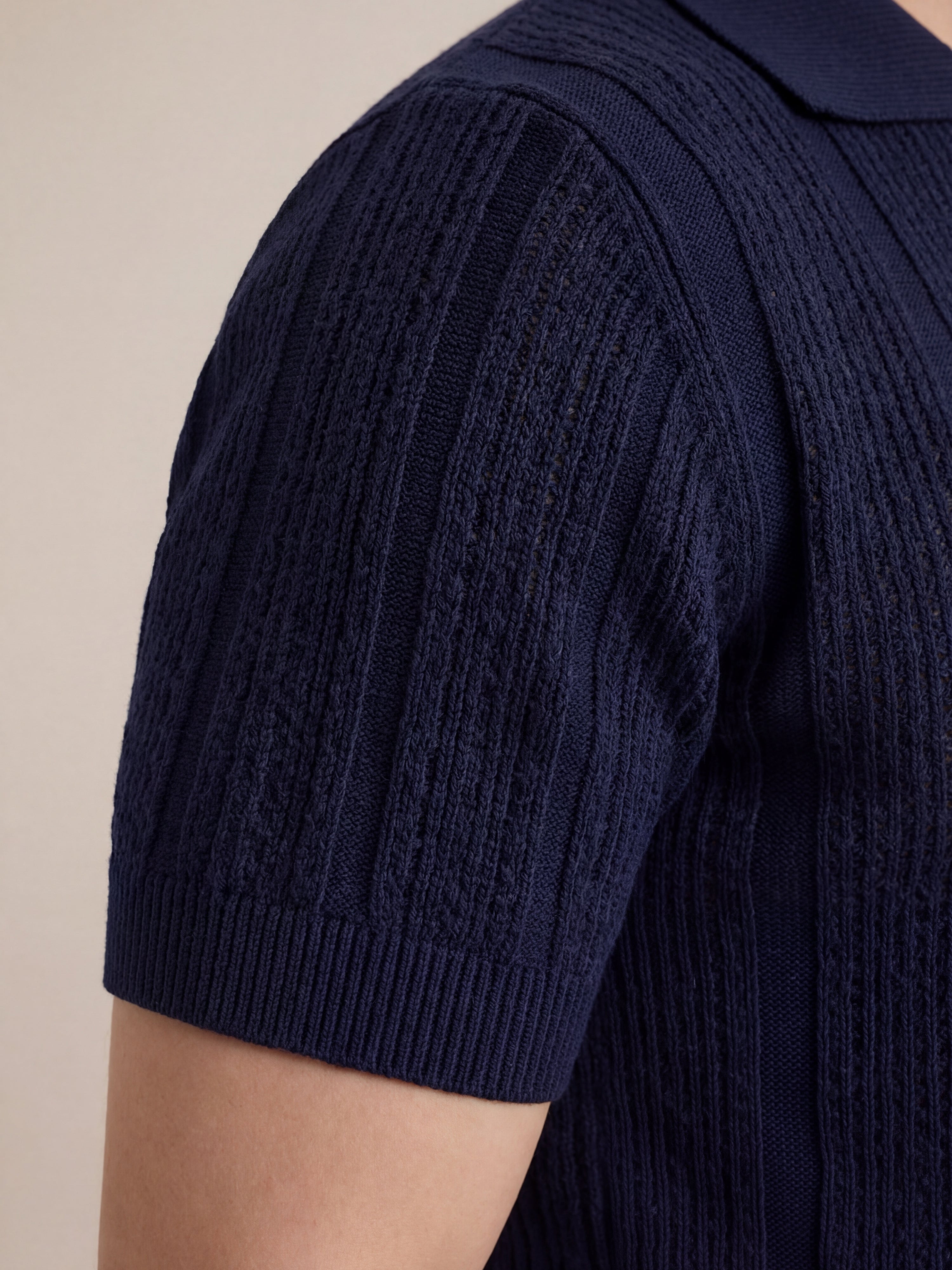 Siracusa Cable Polo Navy