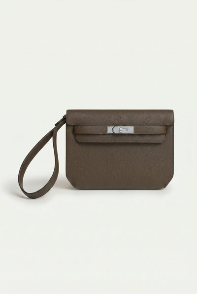 Ziamore Leather Pouch Khaki
