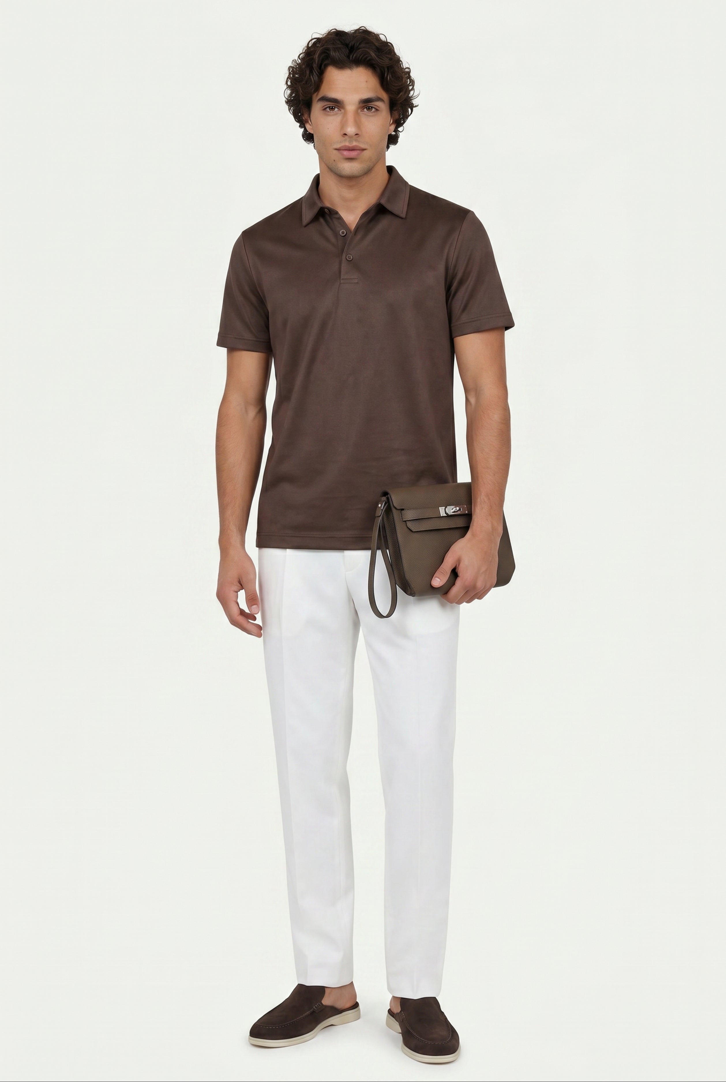 Ziamore Leather Pouch Khaki