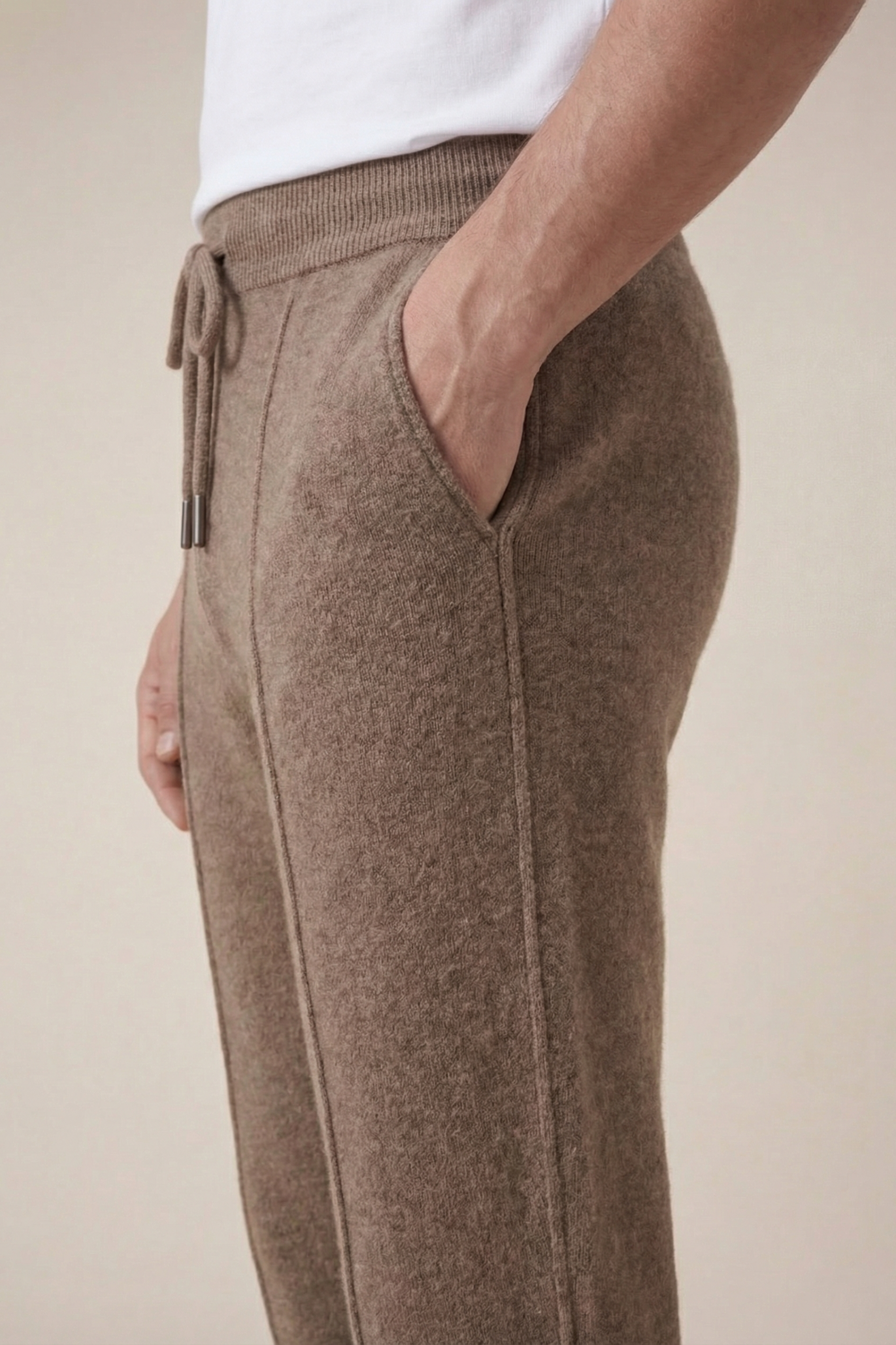 Sartore Cashmere Trousers Brown