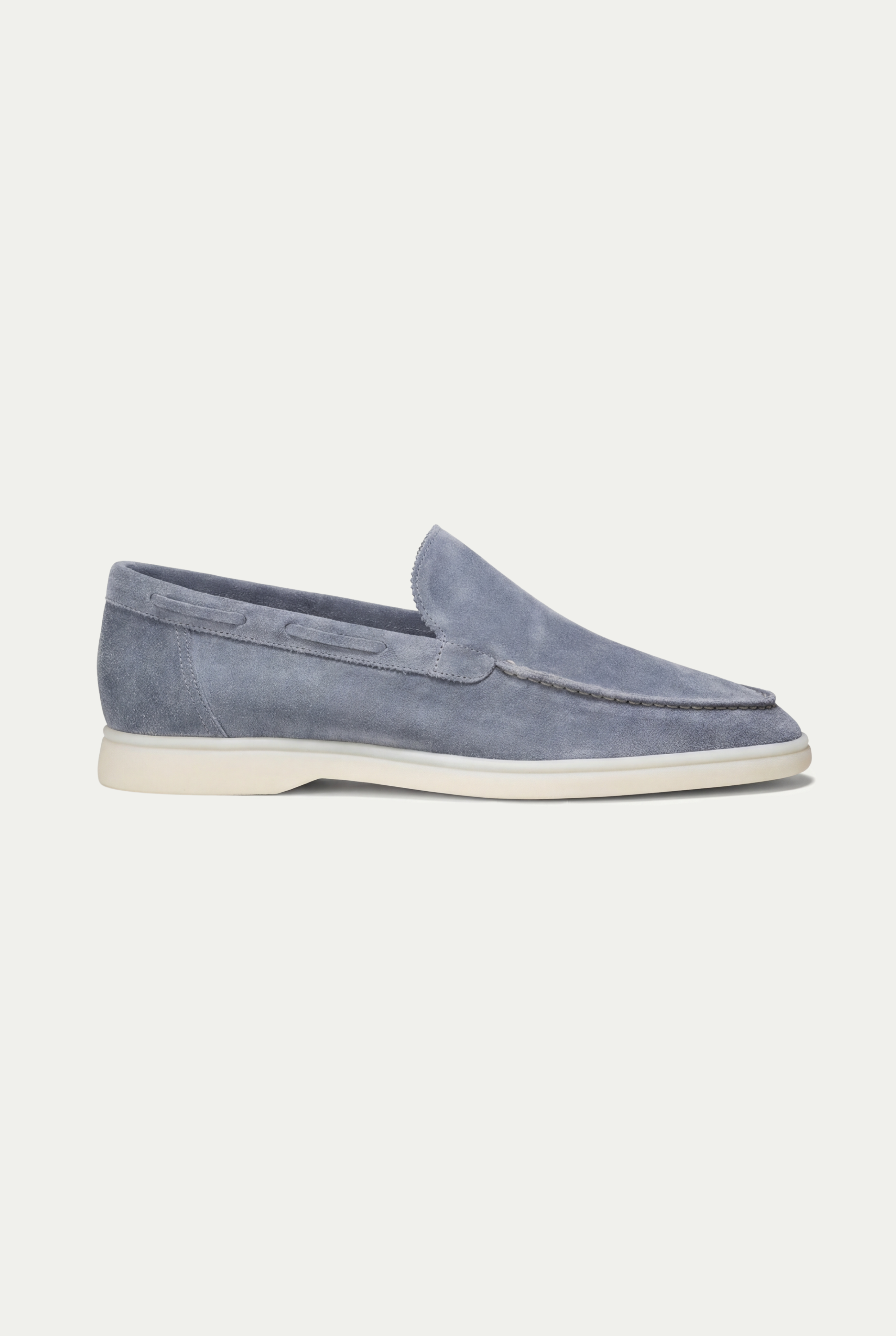 Amalfi Classic Suède Loafer Baby Blue