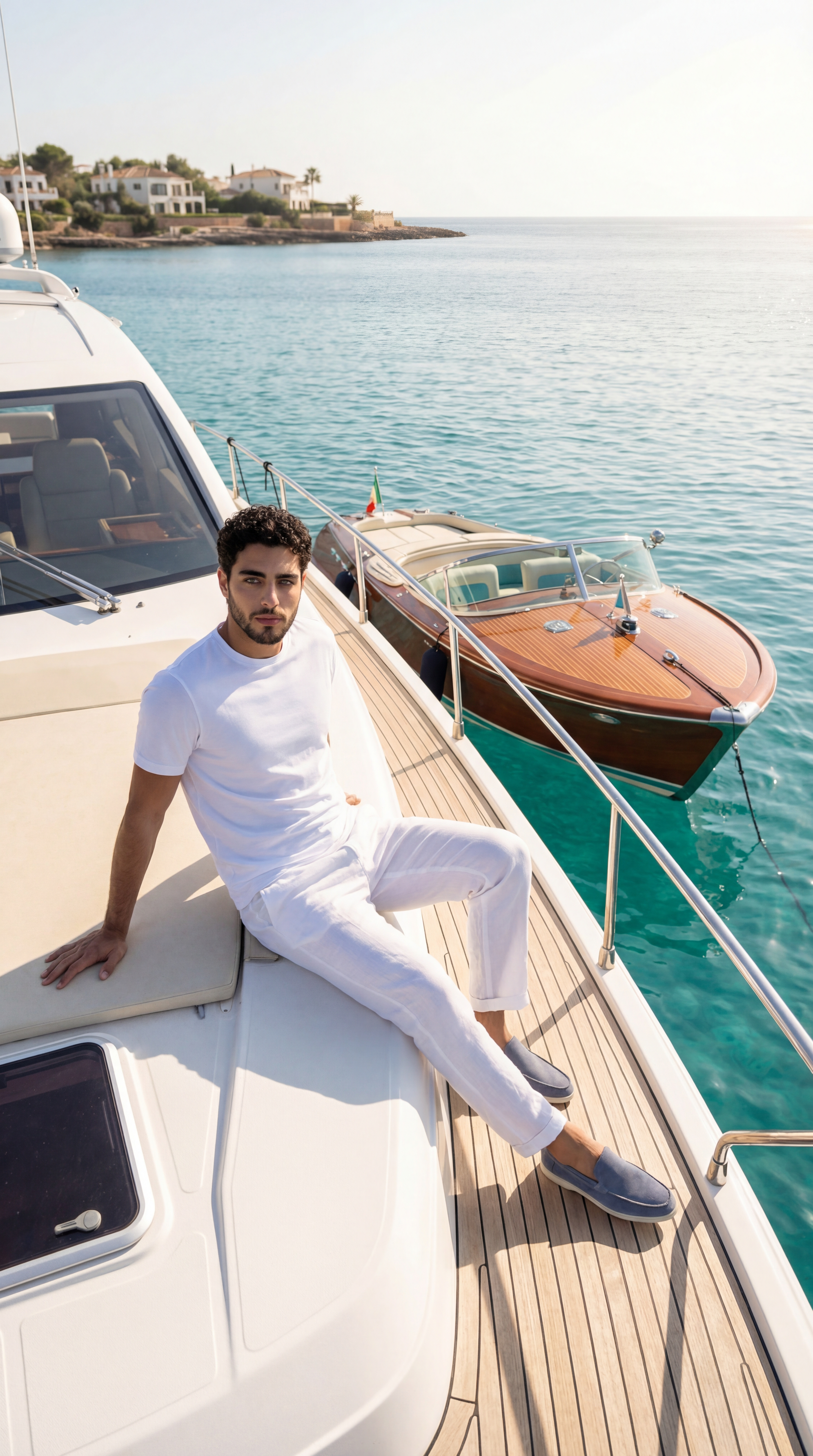 Amalfi Classic Suède Loafer Baby Blue